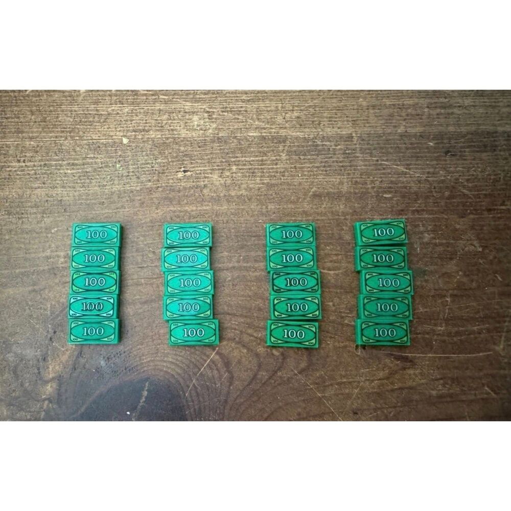 ☀️NEW Lego Batman 20 Green Money Tile City $100 Dollar Bill Bank Cash Minifigure